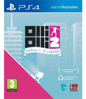 Olliolli 2: Welcome to Olliwood PS4 NEW