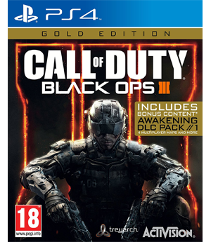 Call of Duty Black Ops III Gold Edition, PS4 NEW