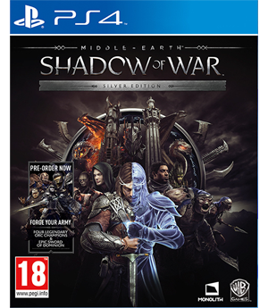 Middle-Earth: Shadow of War Silver Edition PS4 NEW