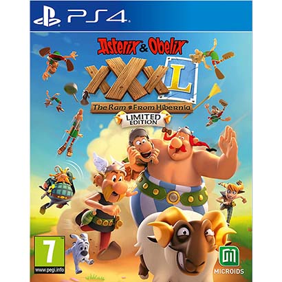Asterix & Obelix XXXL The Ram From Hibernia Limited Ed. PS4 NEW