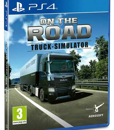On the Road Truck Simulator PS4 NEW