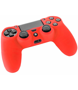Silicone Case for PS4 Controller - Red