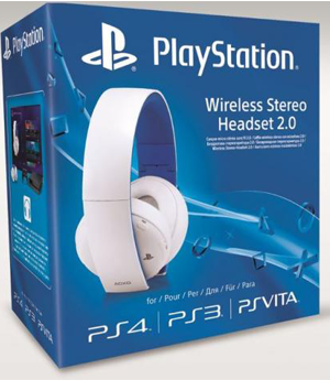 Sony Playstation Wireless Stereo Headset 2.0 White