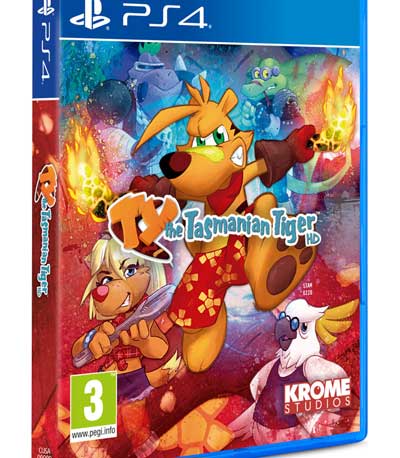 Ty Tasmanian Tiger HD PS4 NEW