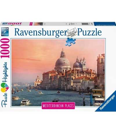 Ravensburger Παζλ: Mediterranean Places - Μεσογειακή Ιταλία (1000τεμ.) (14976)