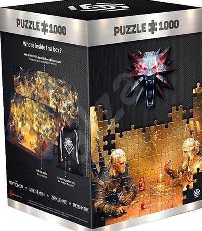 Puzzle The Witcher: Playing Gwent - Good Loot Puzzle
