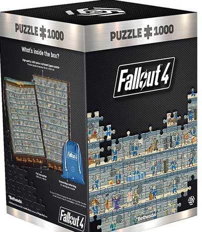 Puzzle Fallout 4: Perk Poster - Good Loot Puzzle