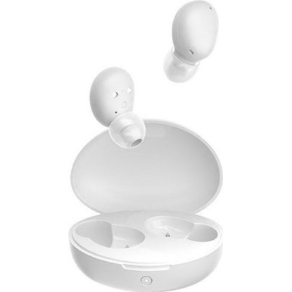 QCY T16 TWS WHITE 7.2mm dynamic driver-mic noise cancel (White)