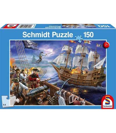 Schmidt Παζλ 150Τεμ. Πειρατική περιπέτεια 56252