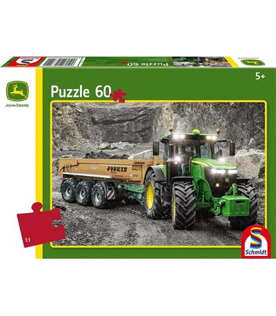 Schmidt Παζλ 60τεμ.  Deere - Τρακτερ 7310R 56314