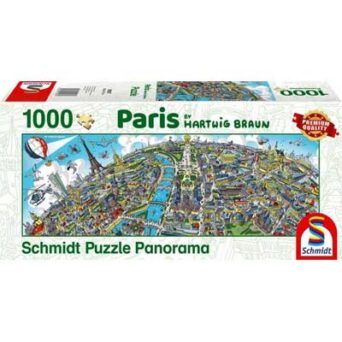 Schmidt Παζλ 1000τεμ. Panorama Από ψηλά Παρίσι 59597