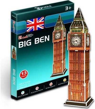 Cubic Fun 3D Πάζλ Big Ben 13τεμ. S3015h