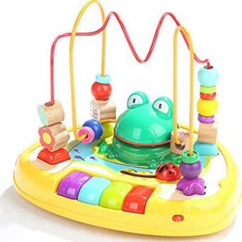 TopBright Ξύλινο/Πλαστικό Sound Frog bead Maze 120328