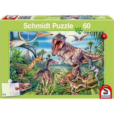 Schmidt Spiele Παζλ Δεινόσαυροι, 60pcs (56193)