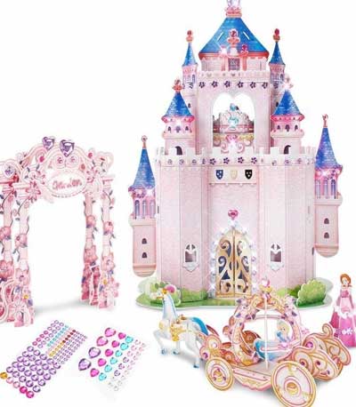 Cubic Fun 3D E1623h Princess Secret Garden 92 τεμ