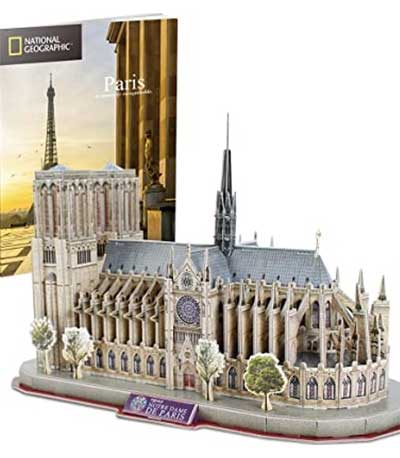 Cubic Fun DS0986h National Geographic Notre Dame De Paris 128 τεμ