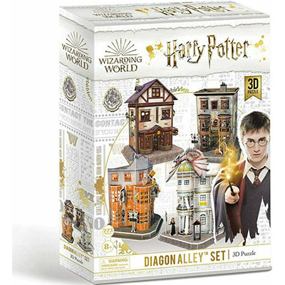 Cubic Fun 3D Παζλ Harry Potter Diagon Alley Set 4 in 1 273pcs (DS1009h)