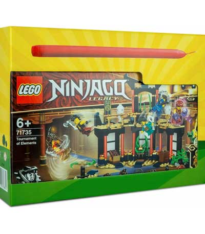 Λαμπάδα Lego Ninjago: Το Τουρνουά Των Στοιχείων 71735