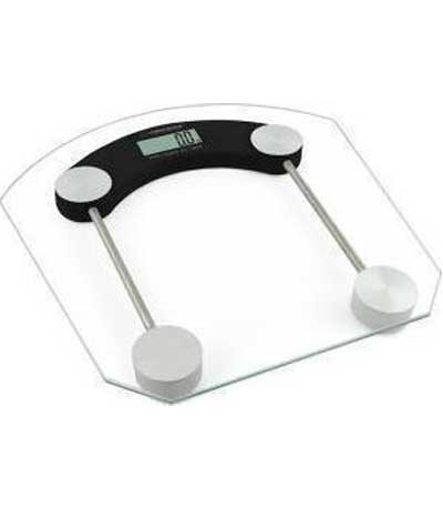 Esperanza Pilates Ζυγαριά Μπάνιου Mαύρη (EBS008K)