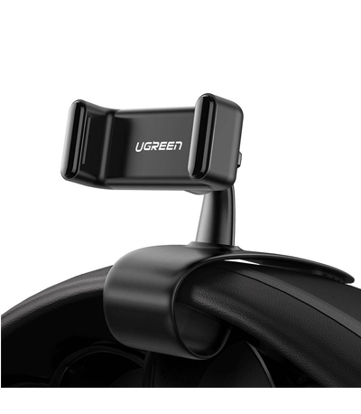 Ugreen LP189 car clip Βάση Στήριξης Ταμπλό Αυτοκινήτου για Κινητό 4.6"-6.5" 360° Μαύρο (60796)