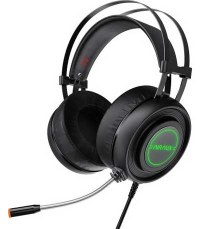 Blitzwolf Ενσύρματα Ακουστικά AIRAUX RGB Gaming Headphones 7.1 (AA-GB1) (με USB)