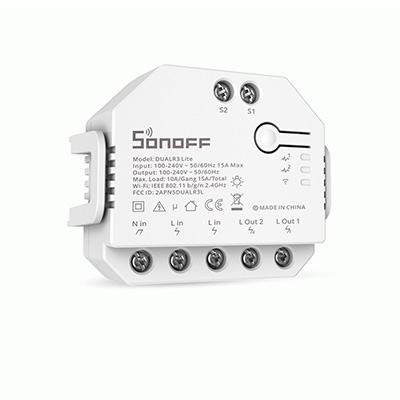 Sonoff Smart switch WiFi Dual R3 Lite DUALR3 Lite