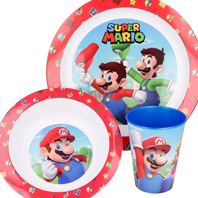Euromic Σετ Σκευων Φαγητου Super Mario (21449)
