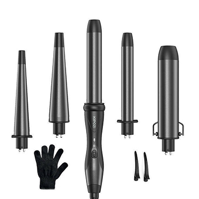 Kipozi 5-in-1 Hair Curler Ψαλίδι Μαλλιών για Μπουκλες KP-186C