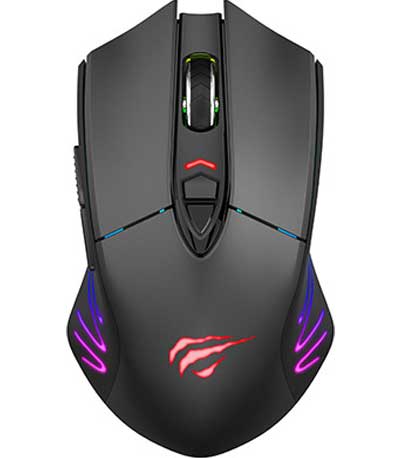 Havit Wireless Mouse Gamenote MS1021W 800-7000 DPI RGB USB