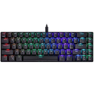 Motospeed CK67 Μηχανικό Πληκτρολόγιο 65% Blue Switches RGB (US)