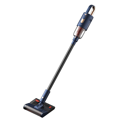 Deerma Wireless Vacuum Cleaner Επαναφορτιζόμενη Ηλεκτρική Σκούπα-Σφουγγαρίστρα 17000Pa, 21.6V Μπλε VC20 Pro