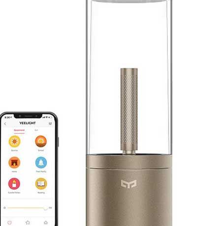 Xiaomi Yeelight Επιτραπέζιο Φωτιστικό Atmosphere Candela (YLFW01YL)