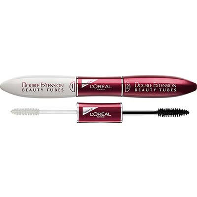 L'Oréal - Double Extension Mascara - Beauty Tubes - Black για Μηκος 12ml /Makeup /Black