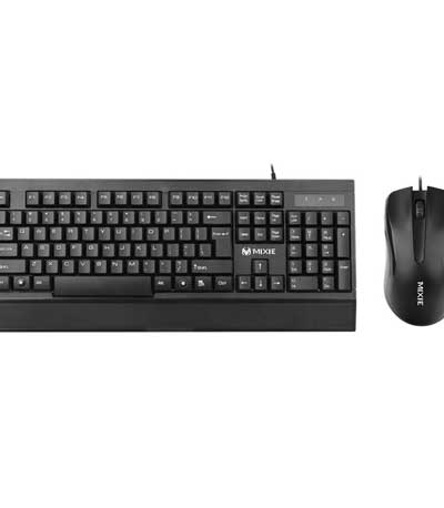 Ποντίκι και πληκτρολόγιο Mixie X2000, Μαύρο - 6123 US