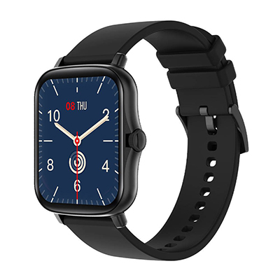 Colmi P8 Plus 43mm Smartwatch με Παλμογράφο (Μαύρο)