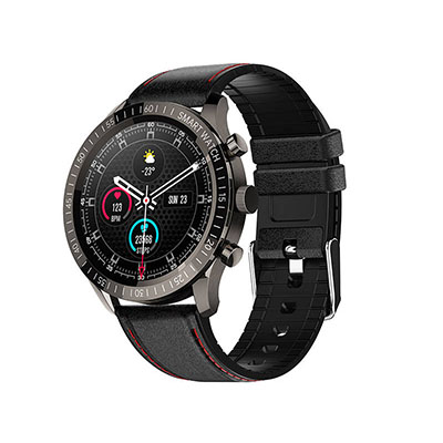 Colmi Smartwatch SKY 5 PLUS (Leather strap / black) (SKY5PLUS-BK-LTH)