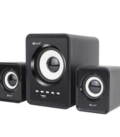 Ηχεία Kisonli U-2800BT, Bluetooth, 5W+2x3W, USB, Μαυρο - 22151