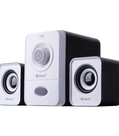Ηχεία Kisonli U-2900, 5W+2x3W, USB, Μαυρο - 22153