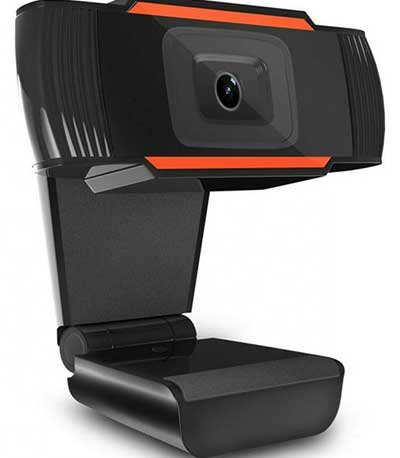 Webcam No brand W10, Microphone, 720p, Μαύρο - 3039
