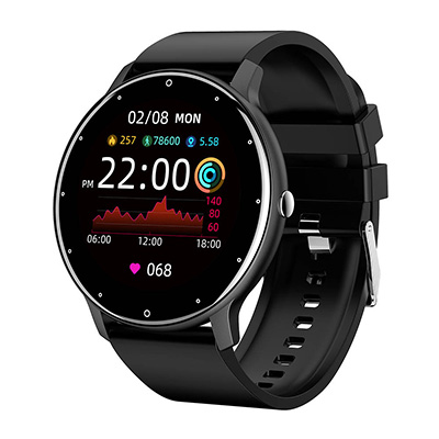 Colmi ZL02 Smartwatch heart rate, blood pressure and blood oxygen (black)