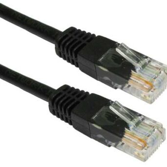 POWERTECH Καλώδιο δικτύου UTP cat 5e, 3m, Black
