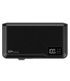 SILICON POWER Power Bank S103 10000mAh, 2x Connectors, Black