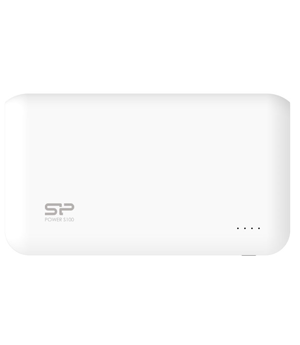 SILICON POWER Power Bank S100 10000mAh, 2x USB Output, White