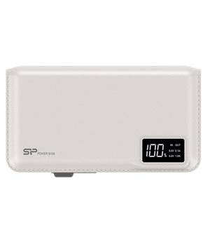 SILICON POWER Power Bank S103 10000mAh, 2x Connectors, White