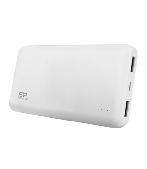 SILICON POWER Power Bank S50 5000mAh, 2x USB Output, White