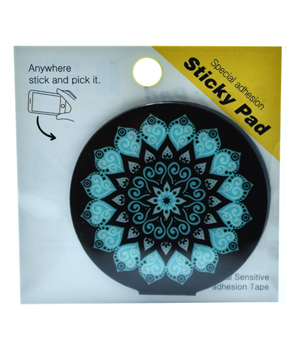 Sticky Pad για smartphone, πολλαπλών χρήσεων, Rosettes Blue