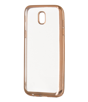 POWERTECH Θήκη Metal TPU για Samsung J7 2017, Gold