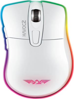 ARMAGGEDDON GAMING MOUSE HAVOC 2 GLOSSY WHITE