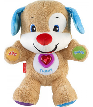 FISHER PRICE - LAUGH AND LEARN SMART STAGES PUPPY - BLUE (IN GREEK) (CJV71)
