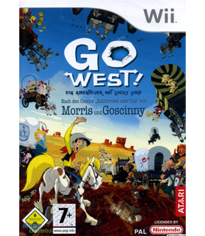 Go West ! : A Lucky Luke Adventure Wii NEW